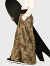 Men's Urban Vibe Workwear-Inspired Rivet-Trim Wide Fit OG Baggy Snow Pants