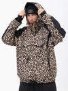 Men's Mountain Freestyle Cargo Pocket Pullover Bomber Snowboard Jacket