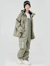 Women's Winter Mountain Queen Ski Snowboard Jacket & Pants Set