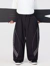 Men's Nightline Park Rider Reflective Curve Baggy Snow Pants