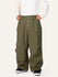 Men's Raw Utility Rivet Workwear Denim Snow Pants – Double Back Pocket Oversized Fit