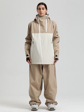 Women's Gsou Snow HyperDrive All-Season Color Block Mountain Cargo Snow Suits