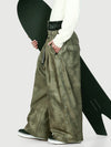 Men's Urban Vibe Workwear-Inspired Rivet-Trim Wide Fit OG Baggy Snow Pants