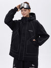 Women's All Weather Mountain Chill Reflective Snow Jacket – Night Skiing & Snowboard