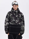 Women's All Season Mountain Vibe Streetstorm Pullover Camo Snowboard Jacket