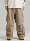 Women's Gsou Snow Furious Spark Reflective Fire Cargo Snow Pants