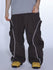 Men's Gsou Snow Luminous Edge Reflective Cargo Baggy Snow Pants
