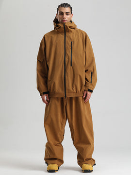Men's Gsou Snow Mountain Freestyle SnowFlex Street Hybrid Snowboard Suits
