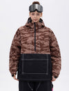 Women's All Season Mountain Vibe Streetstorm Pullover Camo Snowboard Jacket