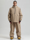 Men's Gsou Snow Durable Urban Vibe Pullover Anorak Snowboard Suits