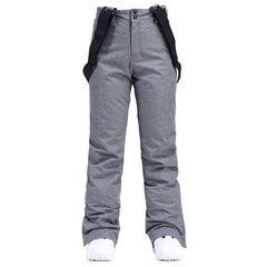 Women's Insulated Mountains Aurora Winter Outdoor Snow Pants Ski Bibs