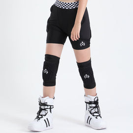 SMN Unisex Undercover Protective Impact Shorts & Knee Pads
