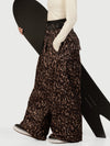 Women's Urban Vibe Workwear-Inspired Rivet-Trim Wide Fit OG Baggy Snow Pants