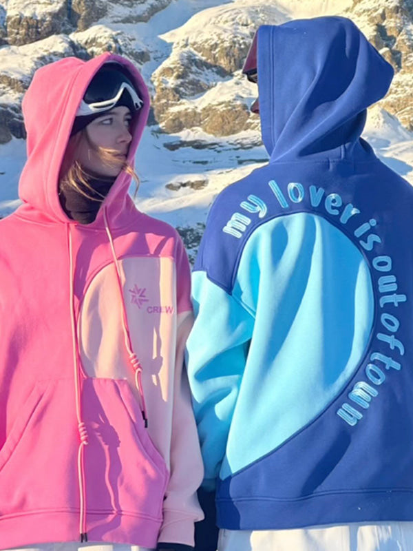 Men's Snowall Unisex Couples Snowmoon Snow Hoodie