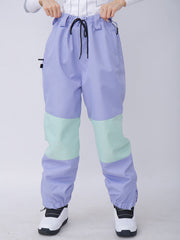 Women's Snowverb Alpine Ranger Colorblock Snowboard Pants