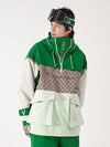 Women's Vector Unisex Reflective Colorful Winter Anorak Snowboard Jacket
