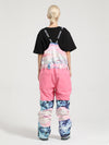 Women's Gsou Snow Mountain Discover Colorblock Snow Bibs Pants
