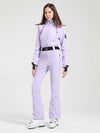 Women's Gsou Snow Classic Flare Belted Ski Suit