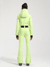 Women's Gsou Snow Classic Flare Belted Ski Suit