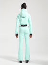 Women's Gsou Snow Classic Belted Flare One Piece Ski Suit