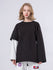 Women's Mutu Snow Fake Two Crew Neck Sweater