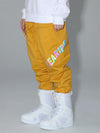 Men's Searipe Unisex Winter Discover Reflective Letters Snow Pants Ski Bibs