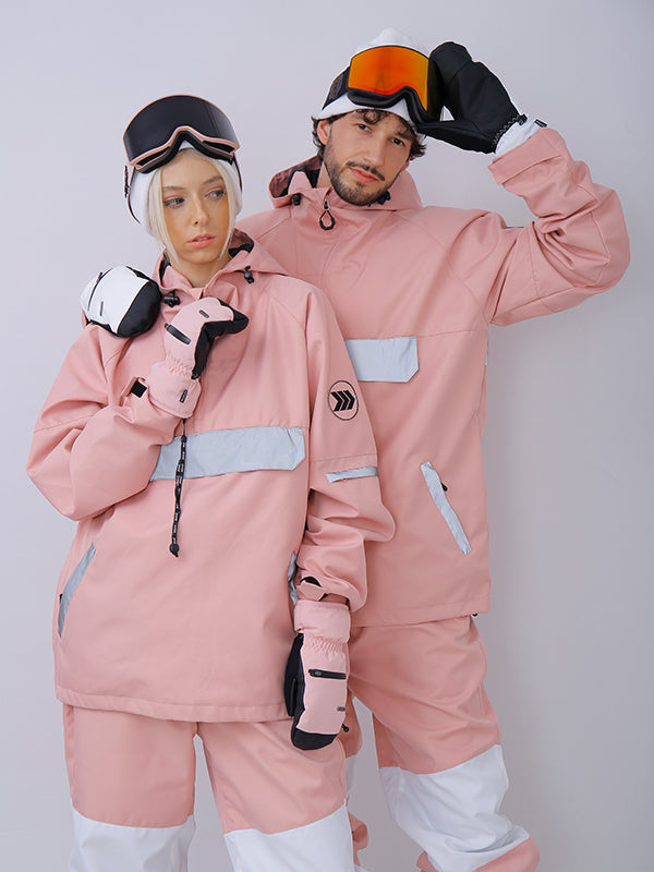 Men's Snowverb Alpine Ranger Colorblock Anorak Snowboard Jacket