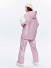 Men's High Experience Diagonal Opening Full Zipper Freestyle Snow Jacket