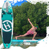 California Breeze 10'6'' Inflatable Stand Up Paddle Board With Accessories